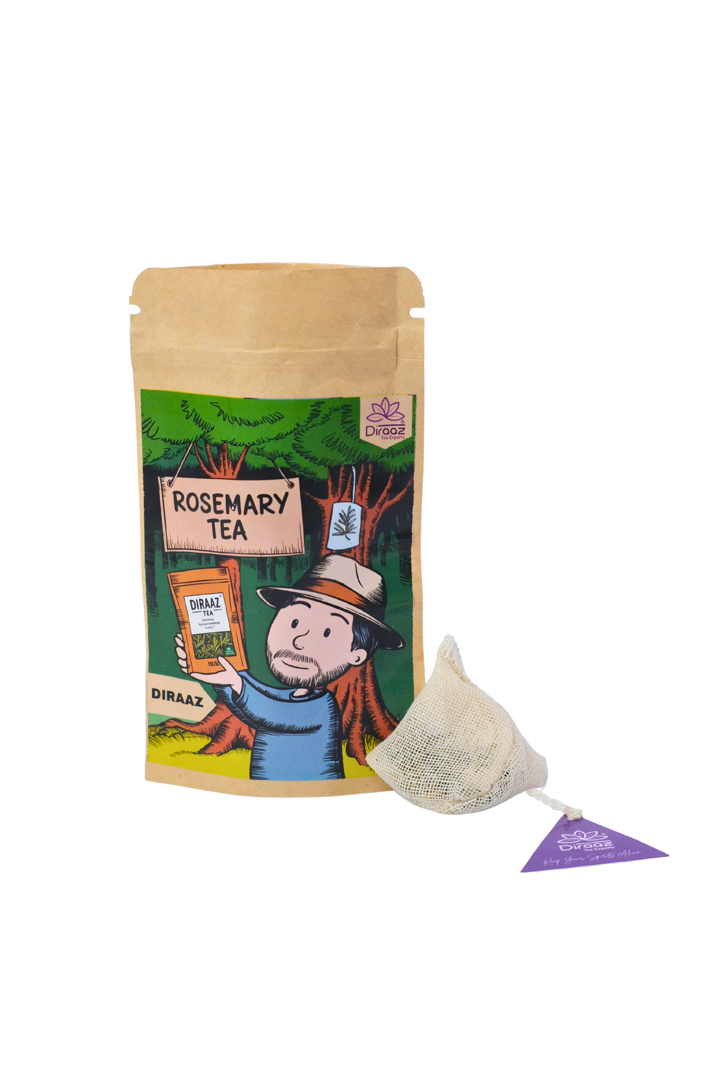 Rosemary Herbal Tea Bags