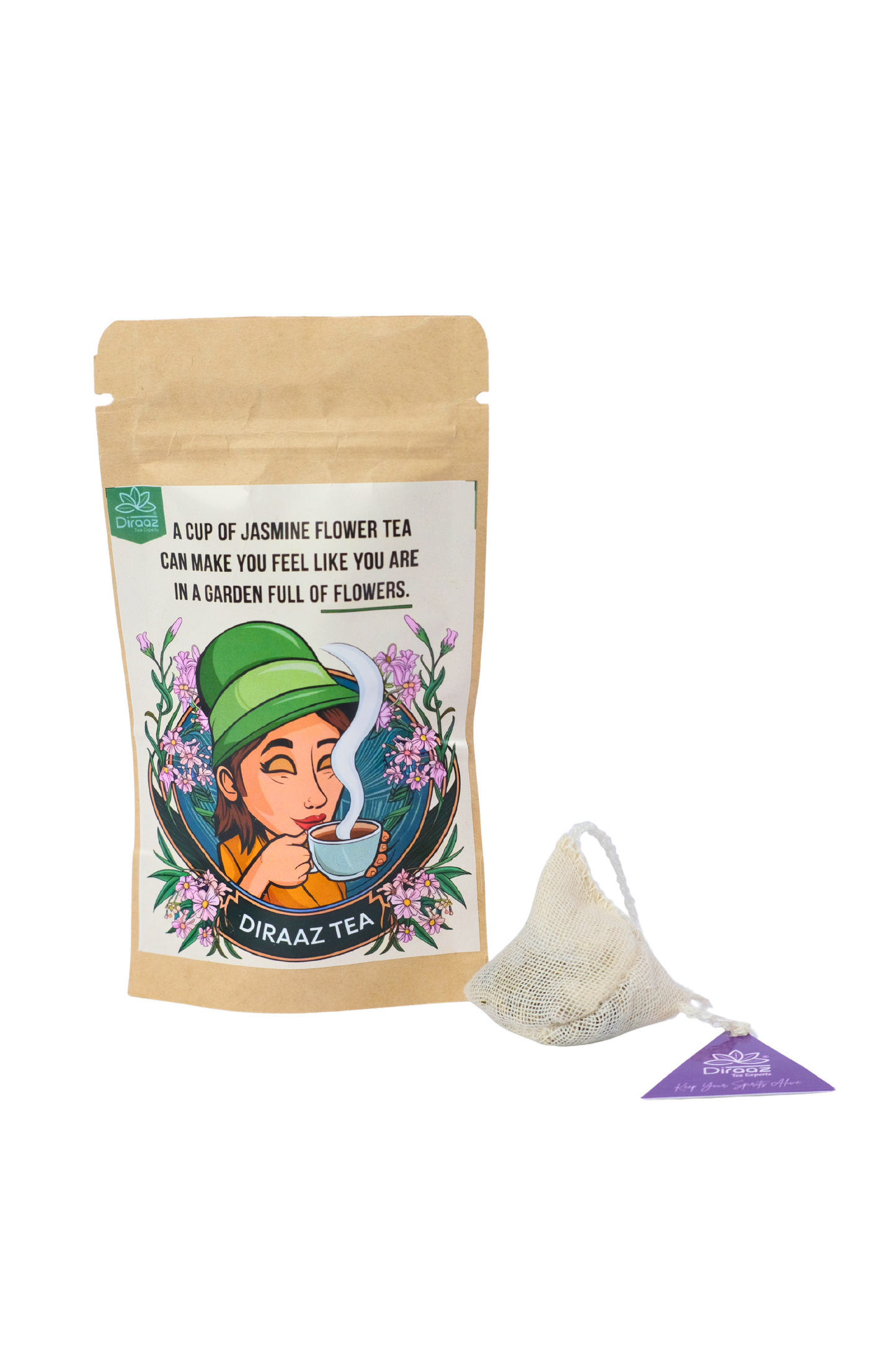 Jasmine Flower Tea Bags